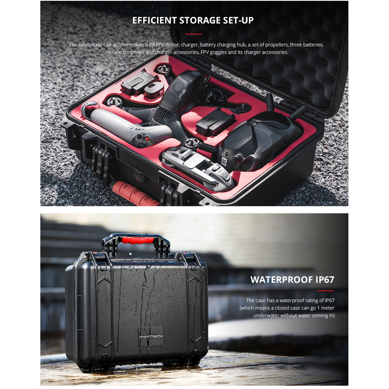 Vali PGYtech for DJI FPV Case – Professional - Hàng chính hãng PGYtech