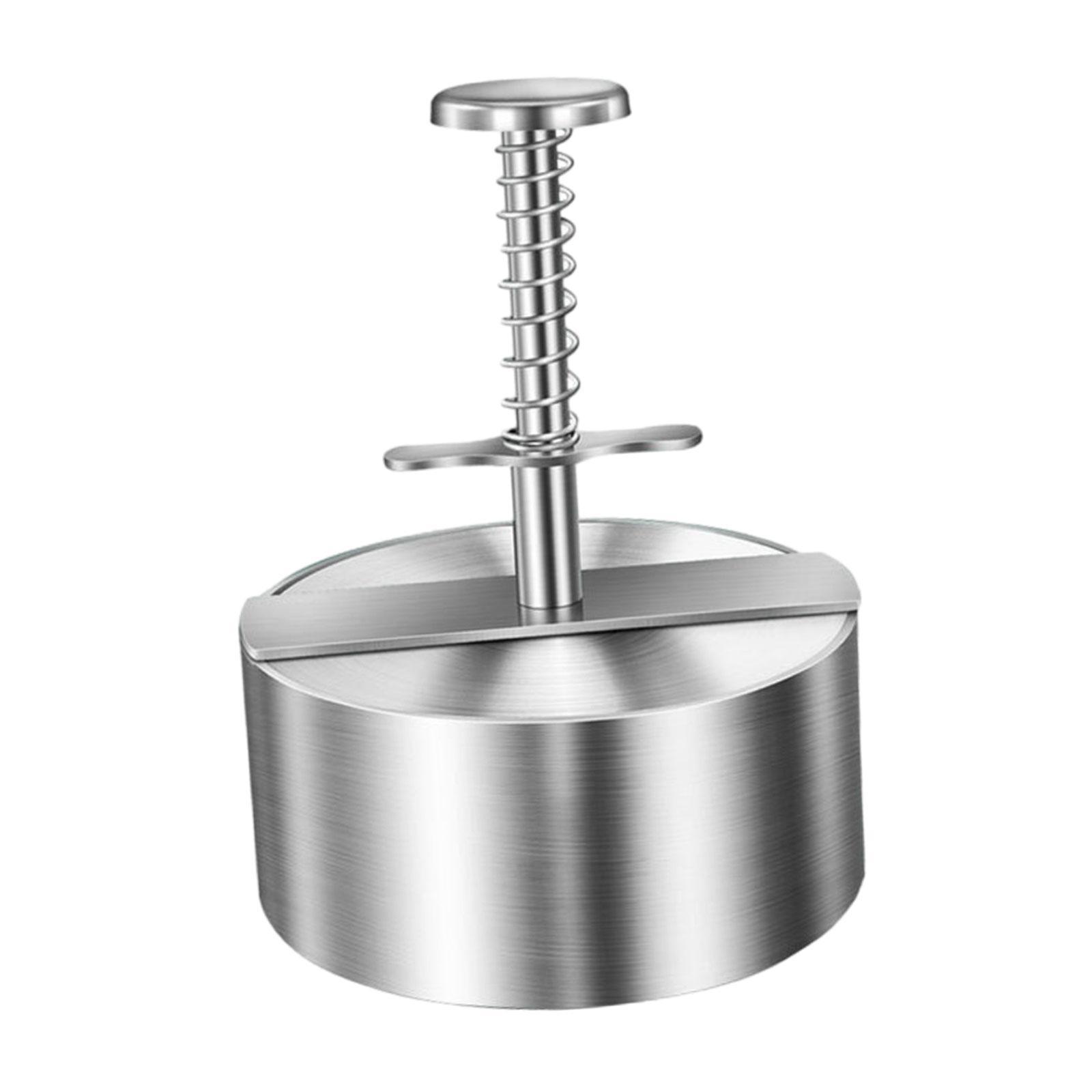 Stainless Steel Burger Press Nonstick Patty Maker for Cooking Steak Barbecue
