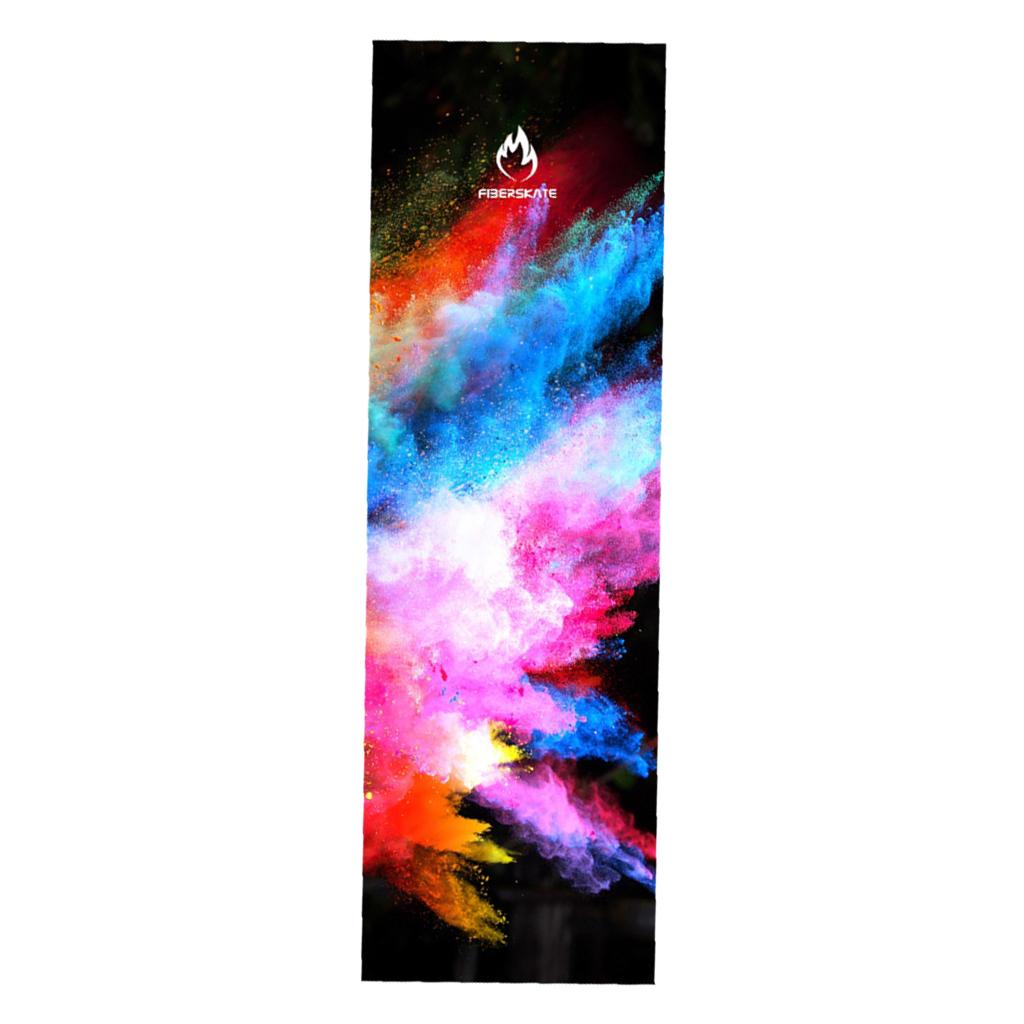 2xLongboard Skateboard Sandpaper Griptape Sand Paper Colorful A