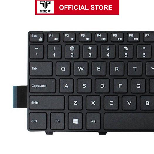 Bàn Phím Tương Thích Cho Laptop Dell 14-5000 5443 5445 5447 5448 5455 5458 (Có Đèn Nền) - Hàng Nhập Khẩu New Seal TEEMO PC KEY1323