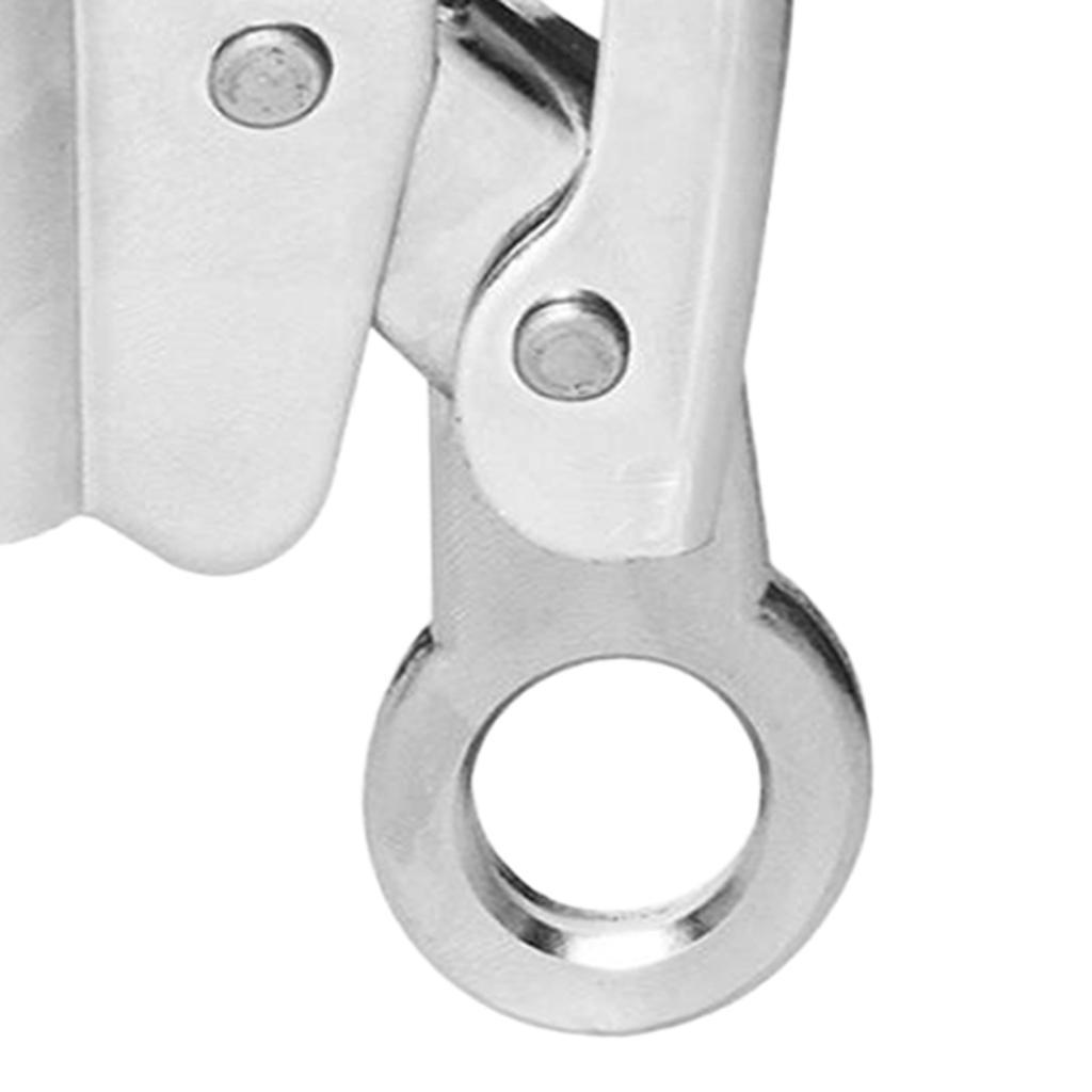 15KN Safety Outdoor Rock Climbing Caving Roof Tree Arborist   Rope Grab