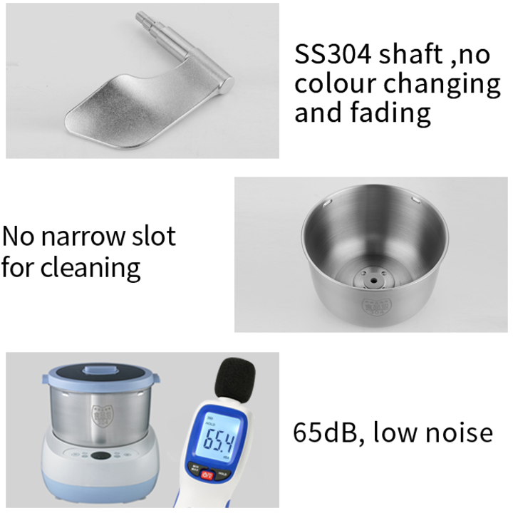 Máy nhào, trộn bột cao cấp F8, dung tích 5 lít, công suất 230W