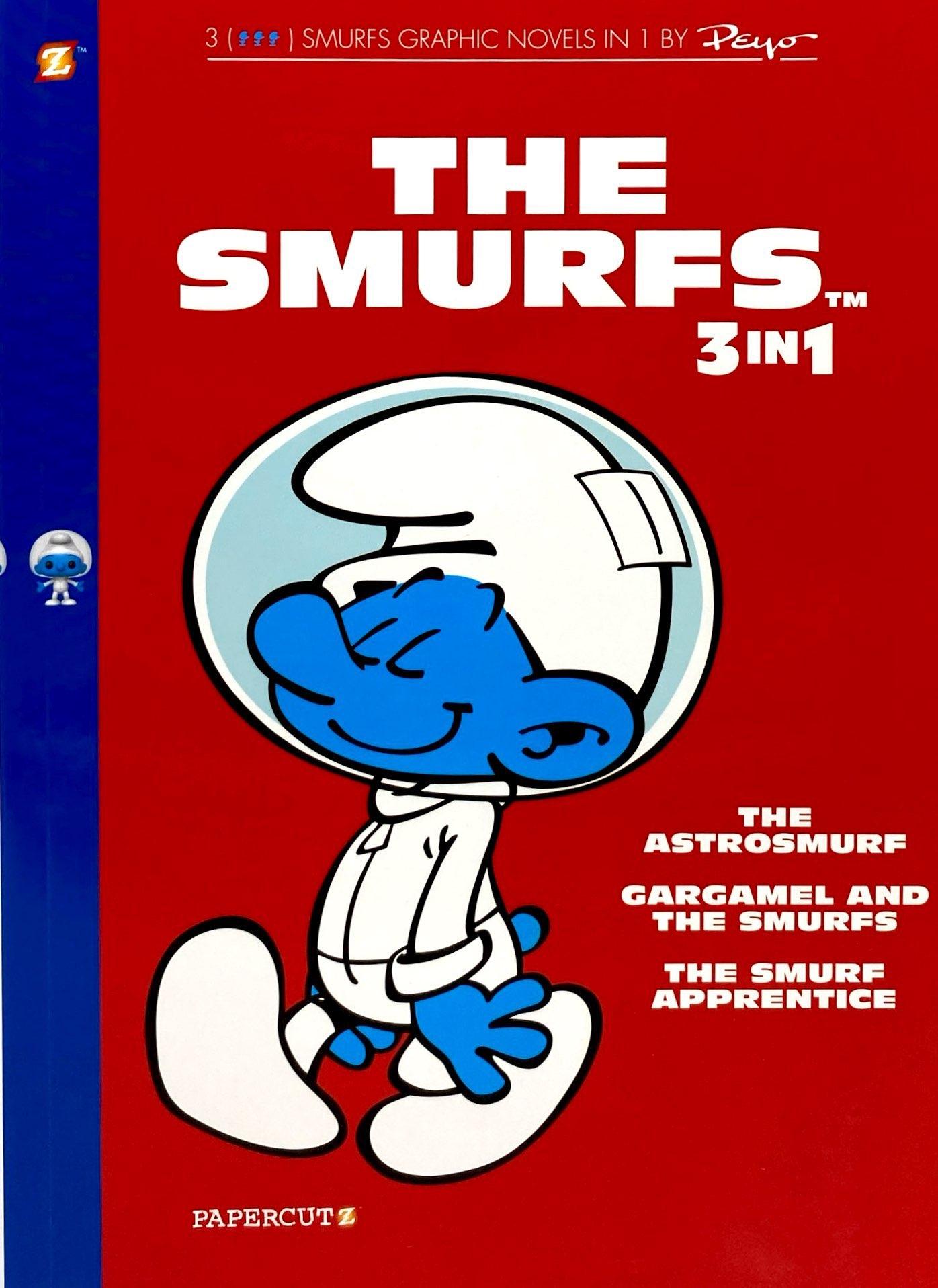 Sách ngoại văn: The Smurfs 3-In-1 #3: The Smurf Apprentice, The Astrosmurf, And The Smurfnapper