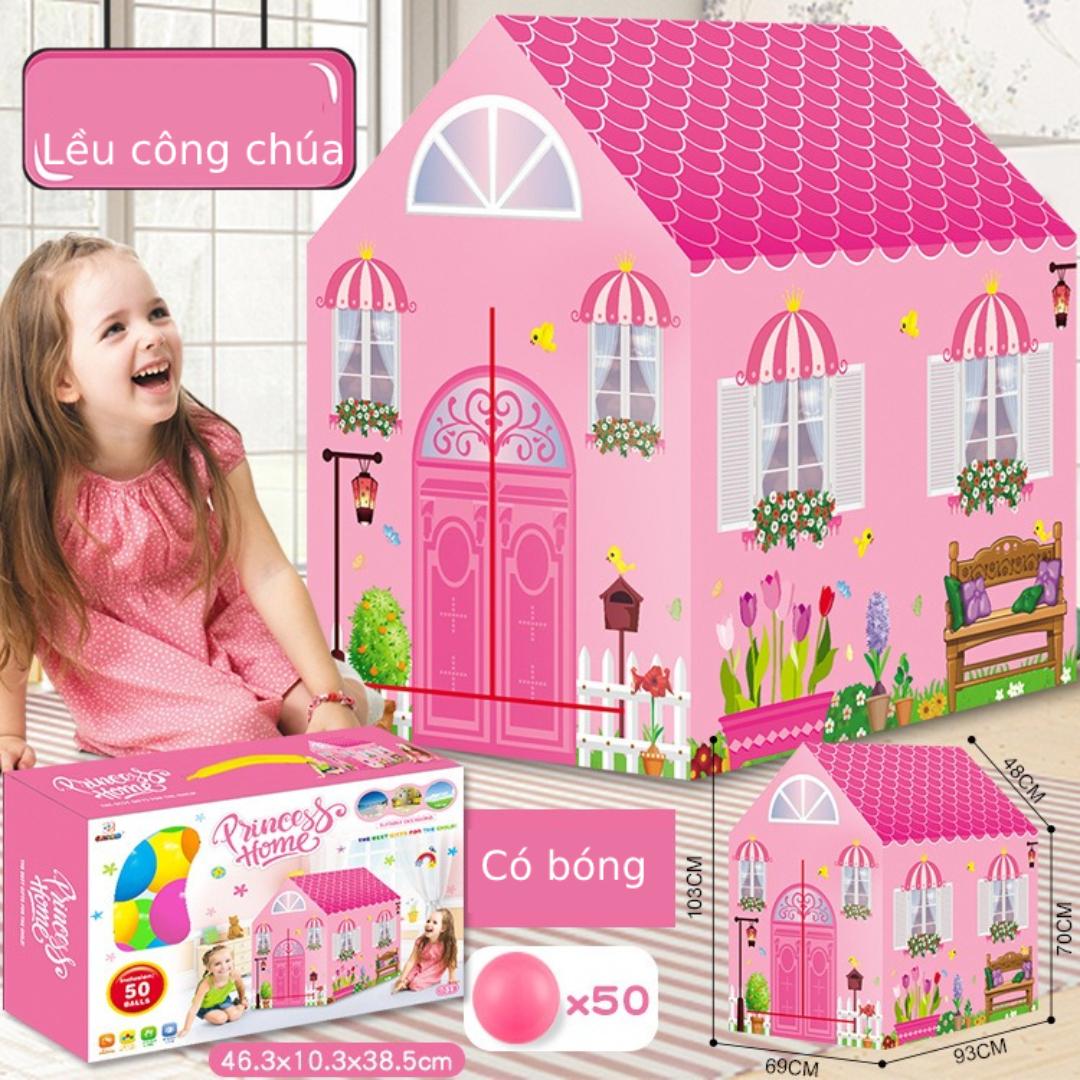 Đồ chơi trong nhà Lều kẹo trẻ em, cảnh sát, cứu hỏa, công chúa, siêu thị, khủng long EASYTOY