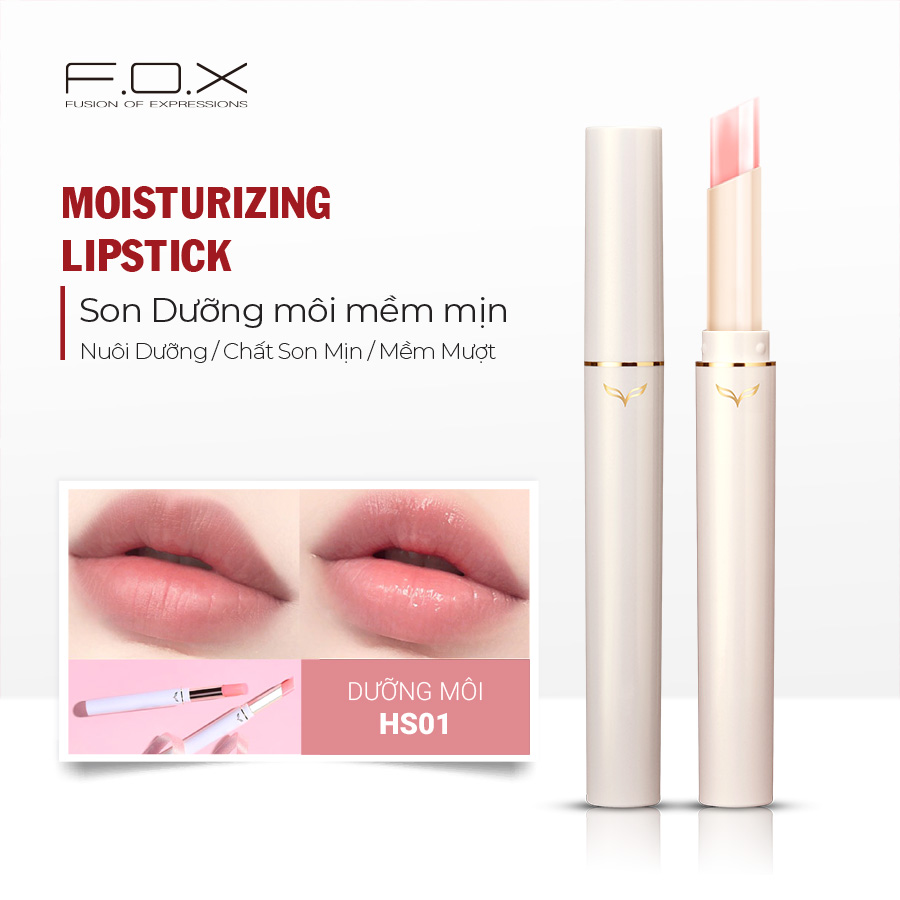 Son Dưỡng Môi Mềm Mịn FOX Moisturizing Lipstick 2.4g