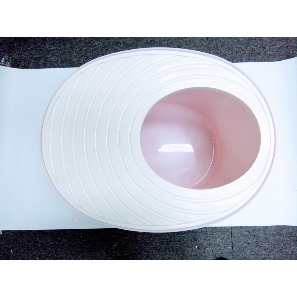 Bô vệ sinh cho mèo, bằng nhựa, mã hàng PUNT530, màu hồng, hiệu Iris