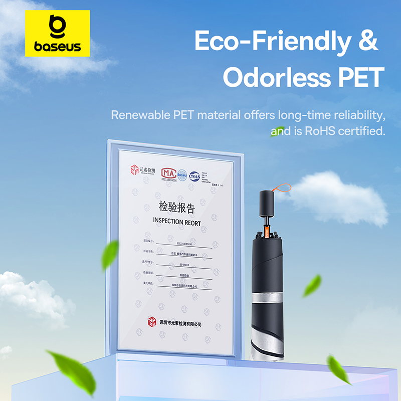 Dù Che Nắng Baseus, Ô Chống Nắng Cửa Kính Trước Có Thể Xếp Lại Dùng Cho Xe Ô Tô CoolRide Windshield Sun Shade Umbrella - Hàng Chính Hãng