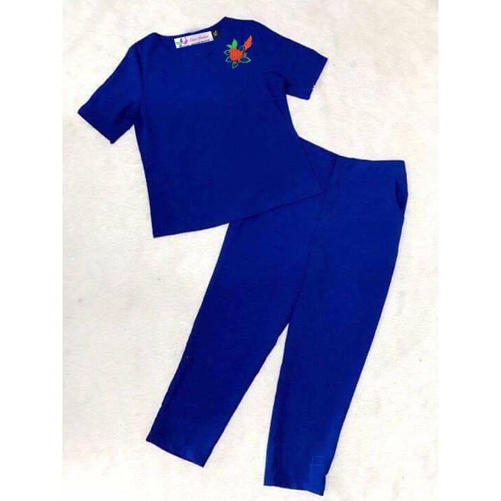 BỘ ĐỒ THÊU HOA HỒNG CAO CẤP B12
