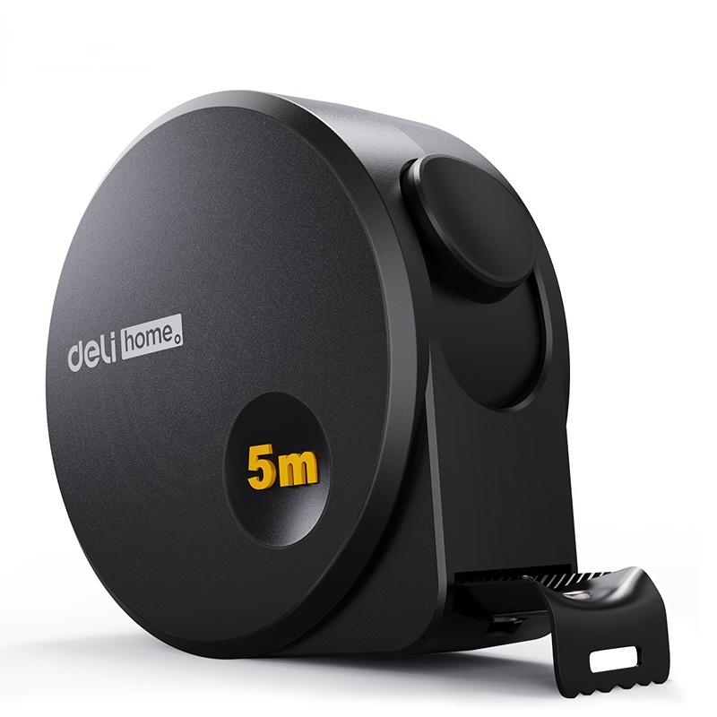 Thước Dây Bằng Thép Màu Đen 3 / 5M Đa Năng Tiện Dụng Cho Gia Đình Xiaomi Deli