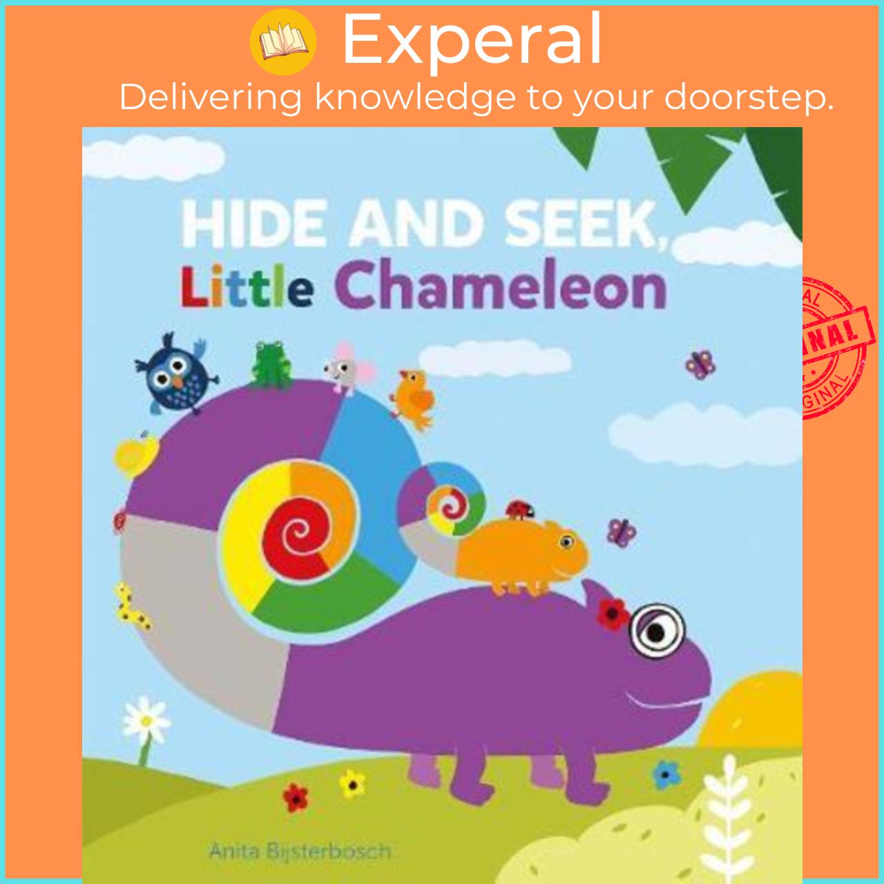 Sách - Hide and Seek, Little Chameleon by Anita Bijsterbosch