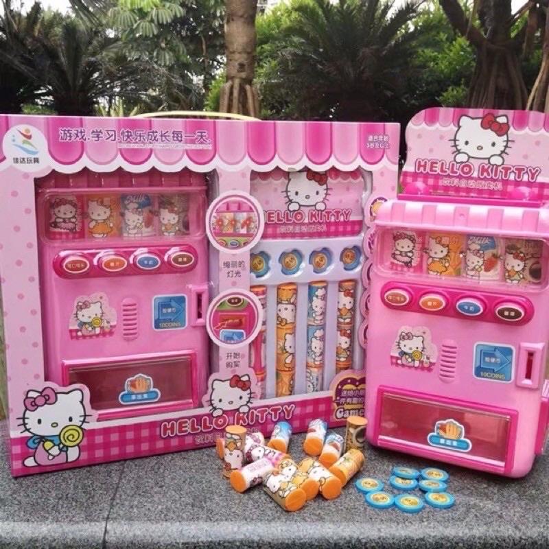 Máy bán nước tự động hình Kitty - Elsa - Heo peppa - Ngựa Pony 1000KT