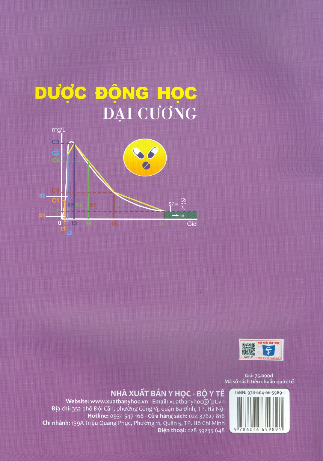 Dược Động Học Đại Cương (Tài liệu tham khảo dành cho đại học và sau đại học) (Xuất bản lần thứ bảy có sửa chữa)