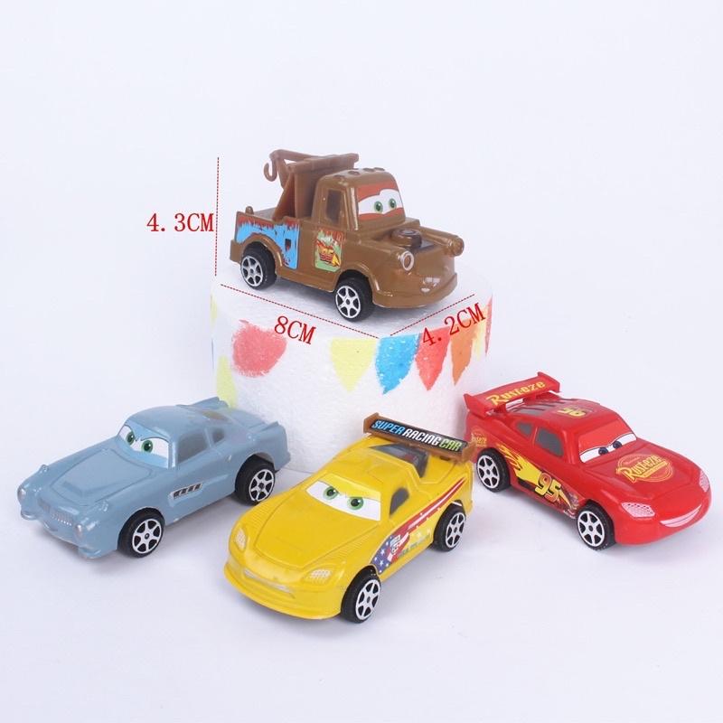 MÔ HÌNH XE NHỰA - bộ 4 chiếc