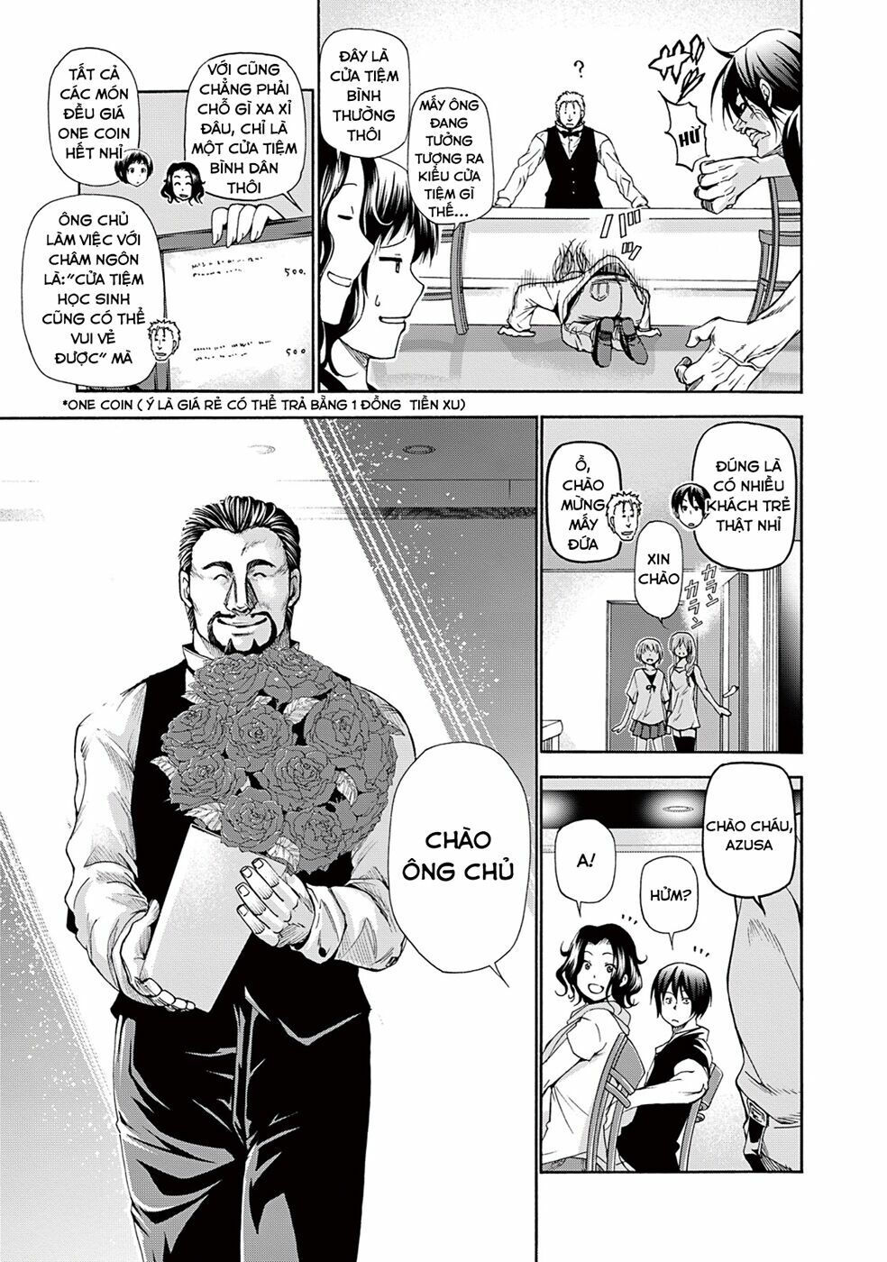 cô gái thích lặn - grand blue chapter 14 7