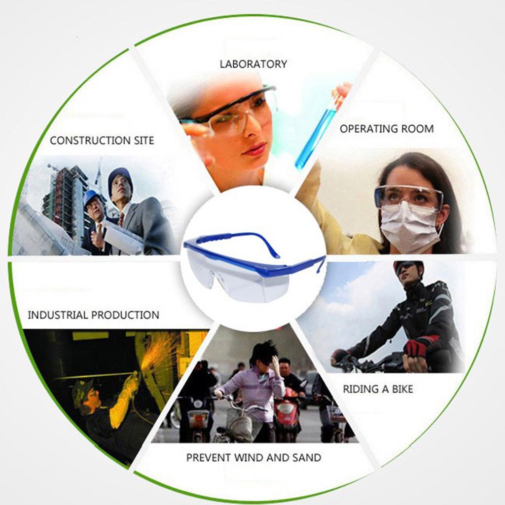 20Pcs Anti-fog Dust Wind Safety Goggles Eyes Protection Protective Glasses