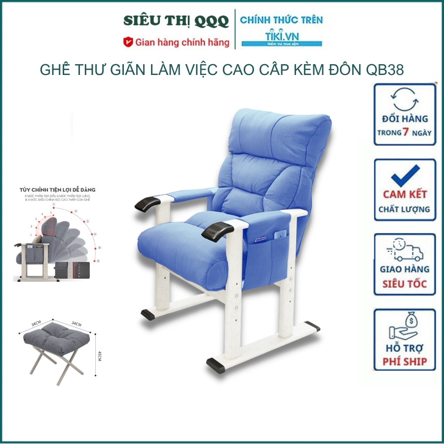 Ghế chơi game êm ái , ghế ngồi gaming - Hàng chính hãng