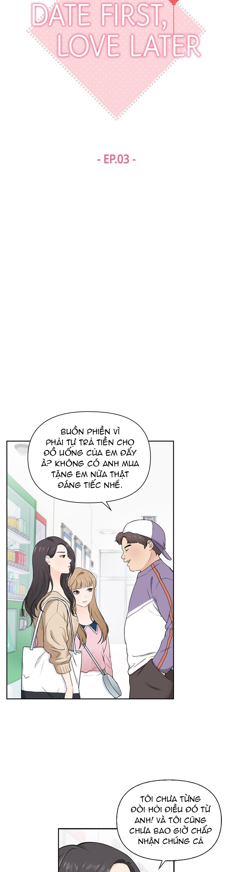 hẹn hò trước, yêu đương sau chapter 3 7