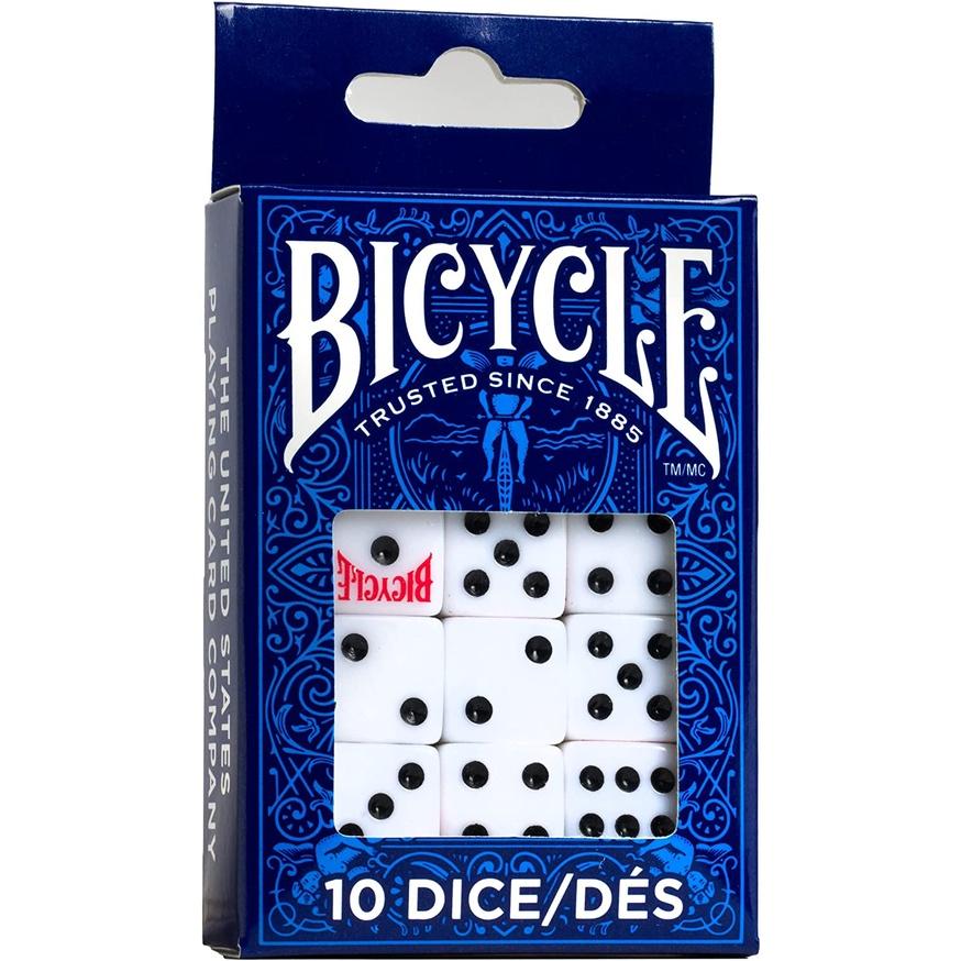 Xí ngầu hàng Mỹ Bicycle Dice 10 Pack (10 hột)