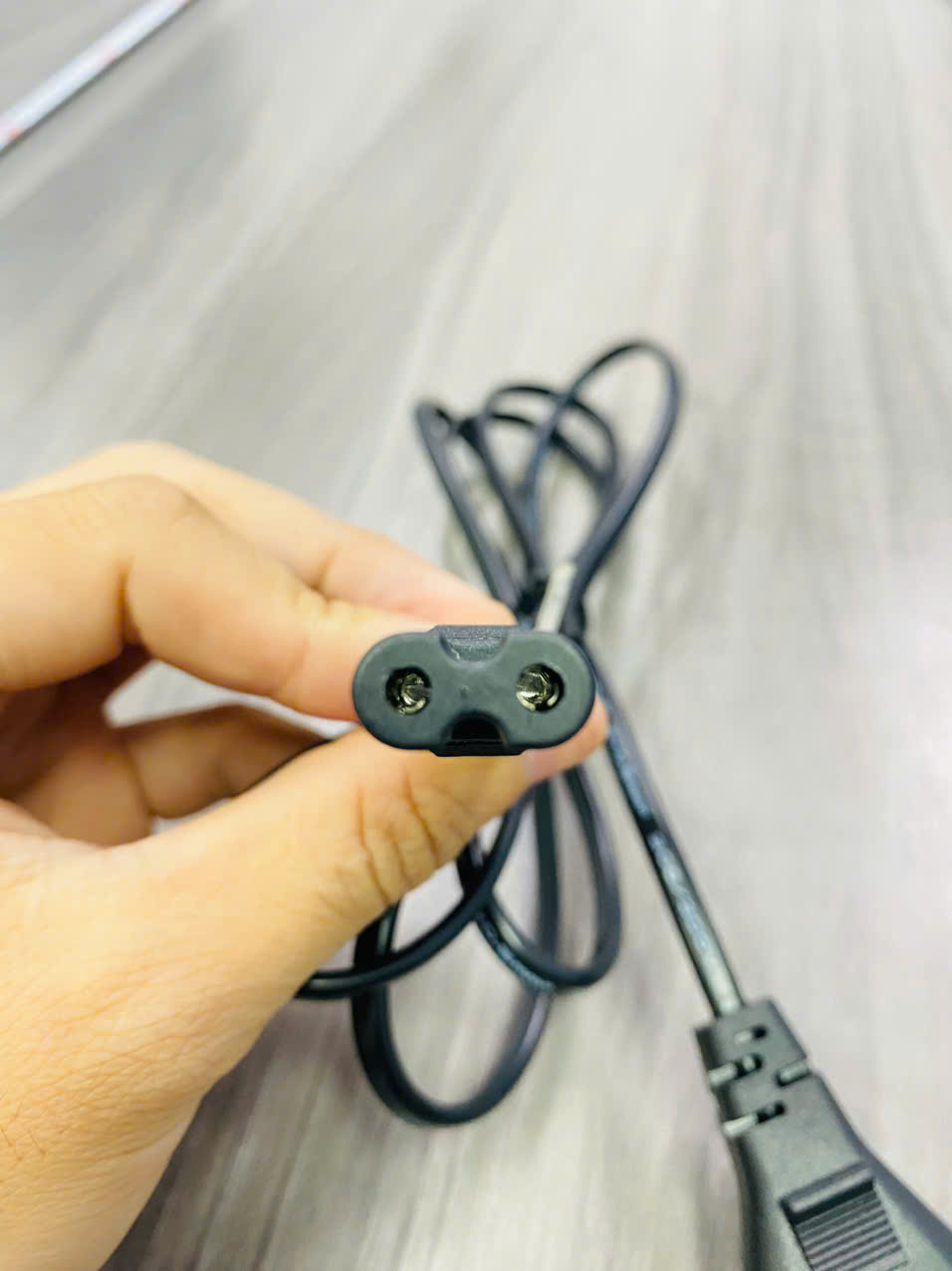 [Hàng Chính Hãng-BH 12 tháng]-Dây Nguồn số 8 2x0.75mm² 2.5A 220V|dài 1.6m|Chuẩn Châu Âu