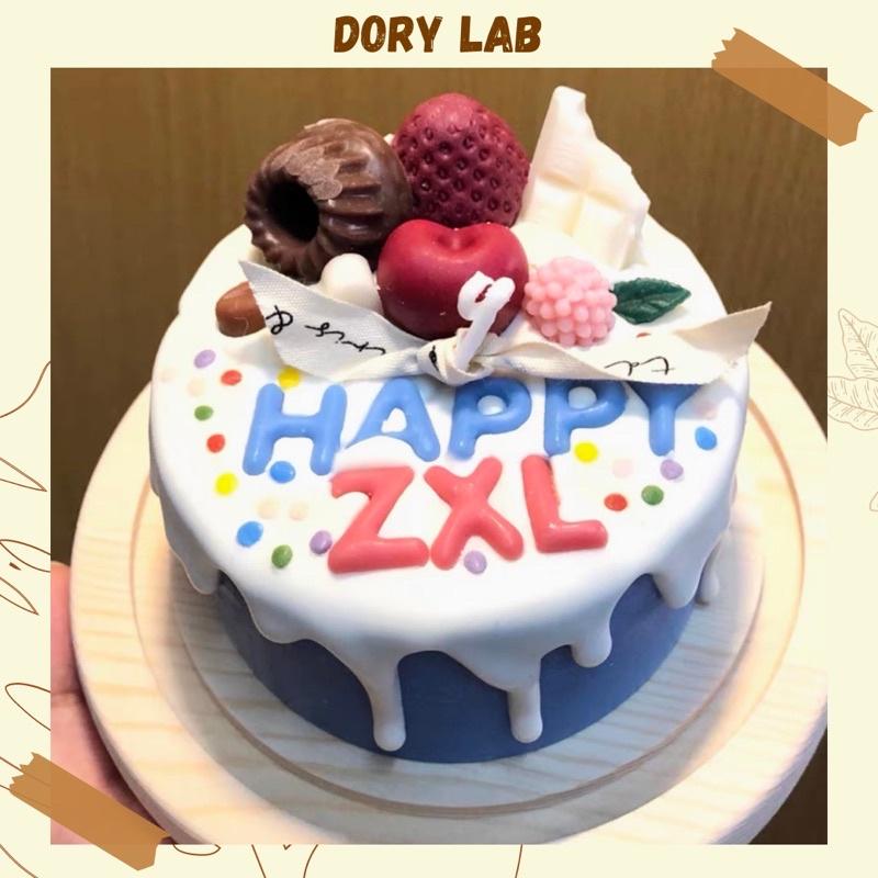 Nến Thơm Bánh Sinh Nhật Trang Trí Tên Theo Yêu Cầu, Quà Tặng Ý Nghĩa, Độc Đáo - Dory Lab