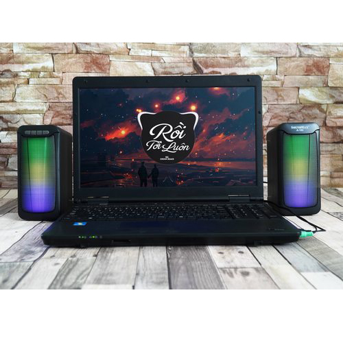 Loa Vi Tính SoundMax A180 2.0 10W LED RGB / Jack 3.5mm / Bluetooth - Hàng chính hãng