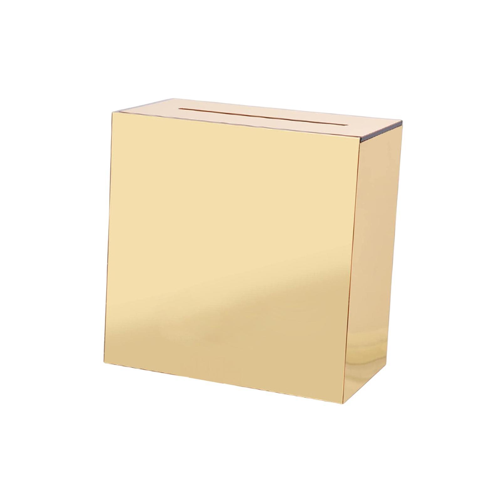 Box, Gift Box Holder, Elegant Centerpiece Money Box, Envelope Card box durable card Box for Ceremony Anniversary Bride, Birthday Graduation