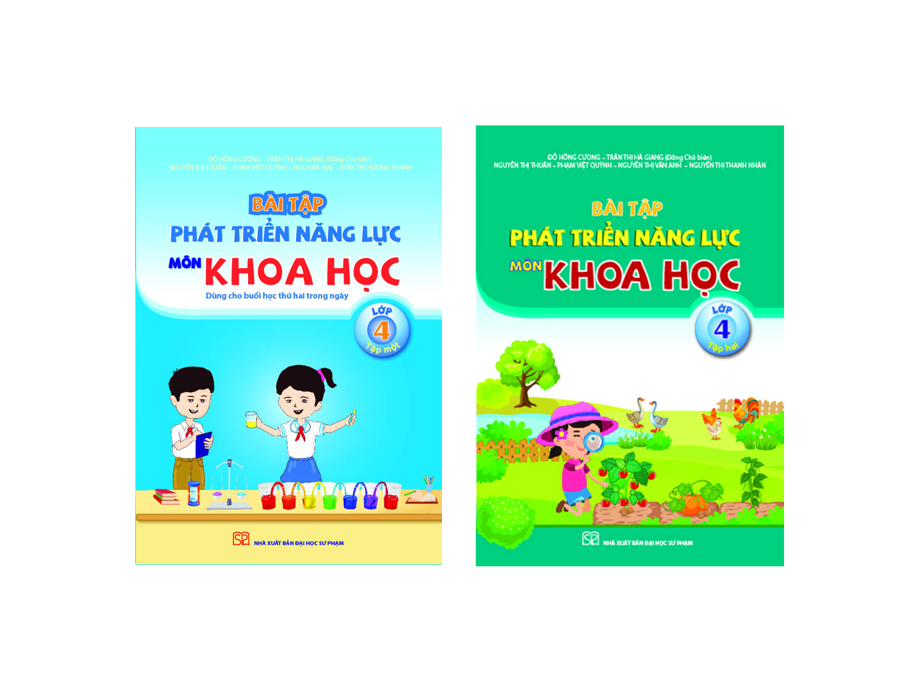 Sách - Combo Bài tập phát triển năng lực học sinh môn Khoa học lớp 4
