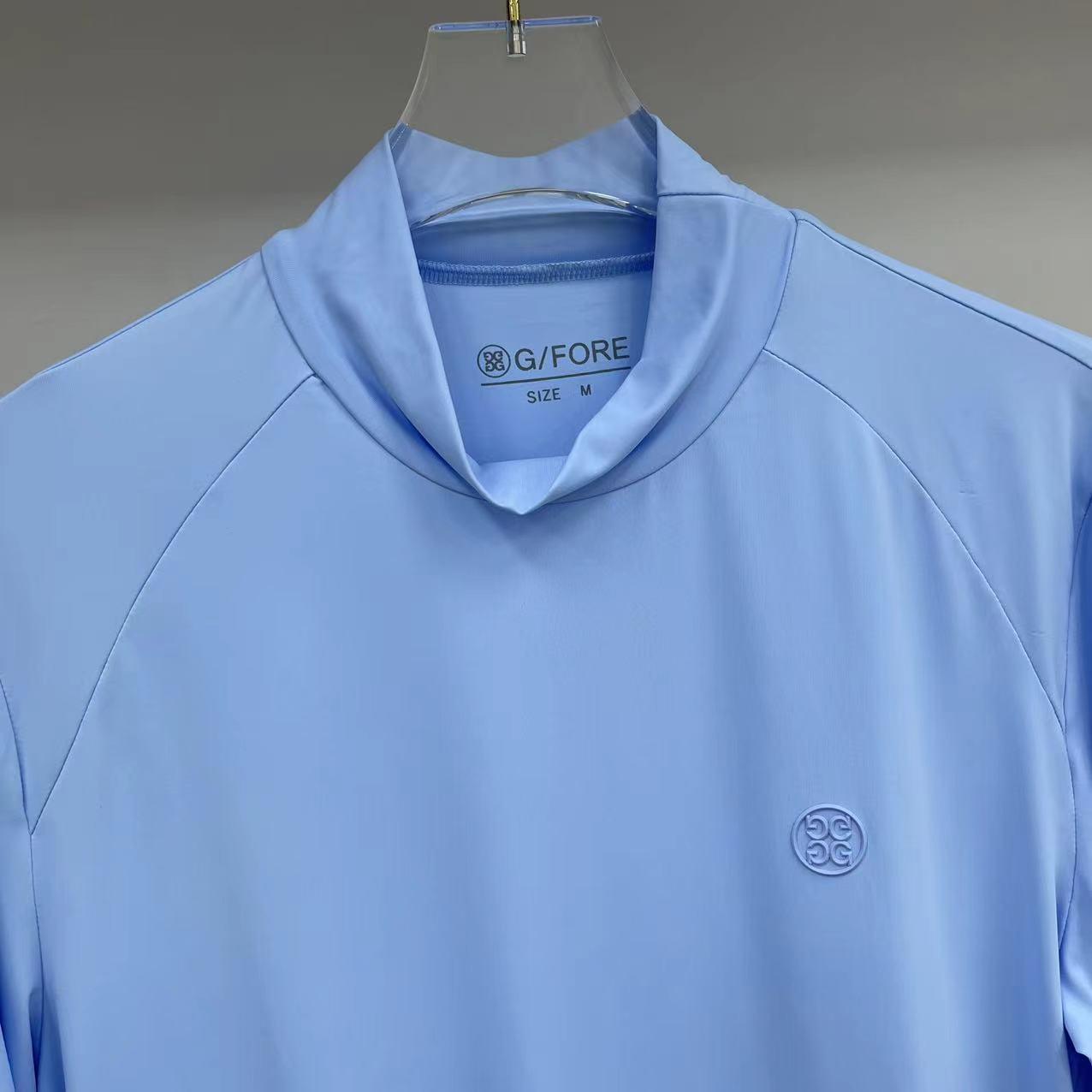 Mùa xuân và mùa hè mới quần legging chơi golf nam băng lụa bó sát quần áo chống nắng co giãn áo thể thao nhanh khô tay dài nam Size: M Color: White
