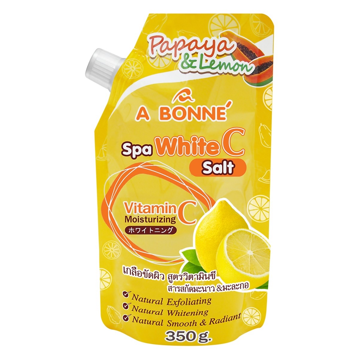 COMBO 2 GÓI  Muối Tắm Vitamin C A Bonne' 350g từ Thái Lan