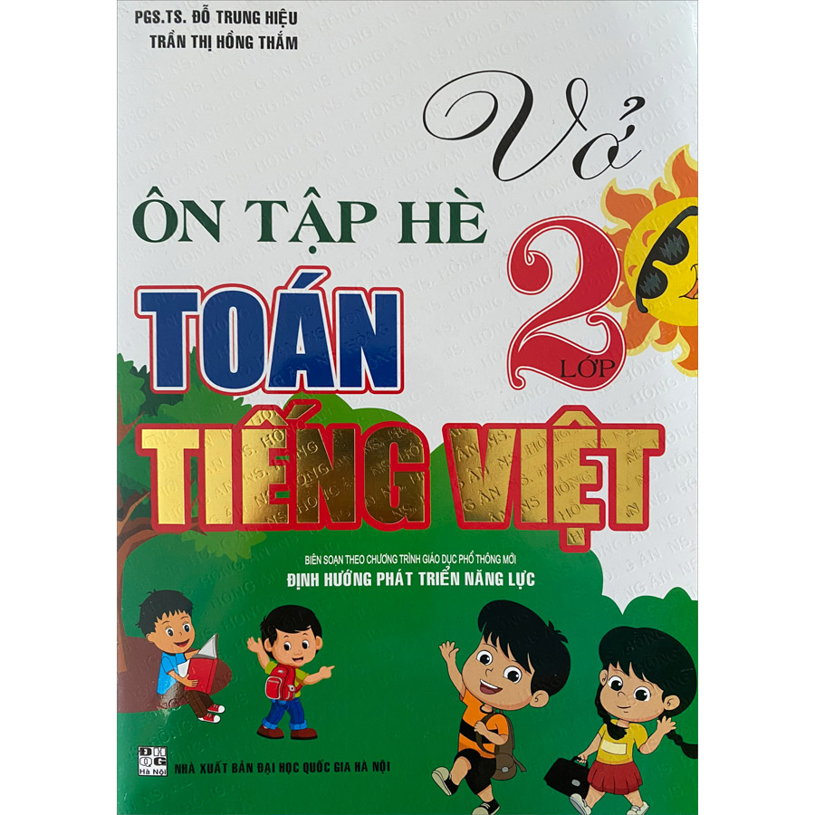 Vở Ôn Tập Hè Toán Tiếng Việt 2 (Theo CTGDPT Mới)