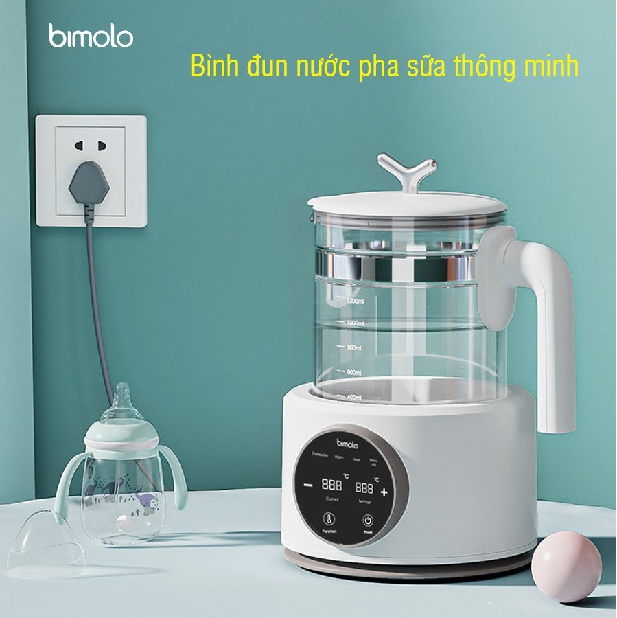 Máy đun và hâm nước pha sữa Bimolo