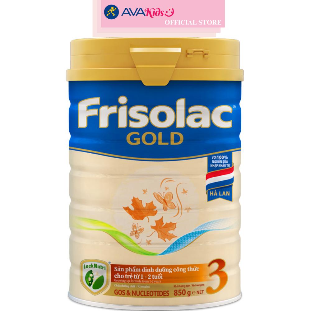 Sữa Bột Frisolac Gold 3 Lon 850g - Hàng chính hãng