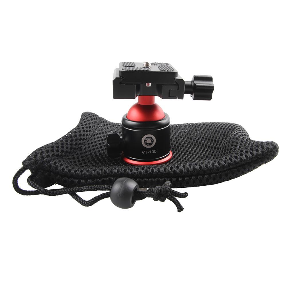 Tripod Ball Head Mount With  1/4" Screw For Camera Phone Light