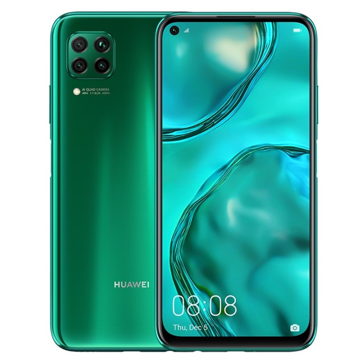 Kính Cường Lực cho Huawei Nova 7i Full Màn Hình/ Chống Vân Tay/ Không Viền Màu