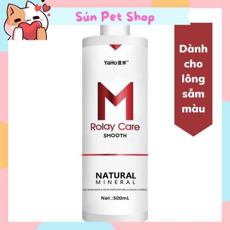 Sữa tắm cao cấp cho chó mèo Yaho M Rolay Care 500ml