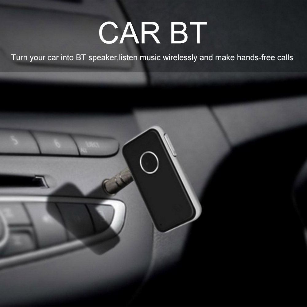 Bộ Điều Hợp Thu Âm Không Dây Mini Bluetooth 4.1 3.5mm Cho Tai Nghe Loa Ô Tô