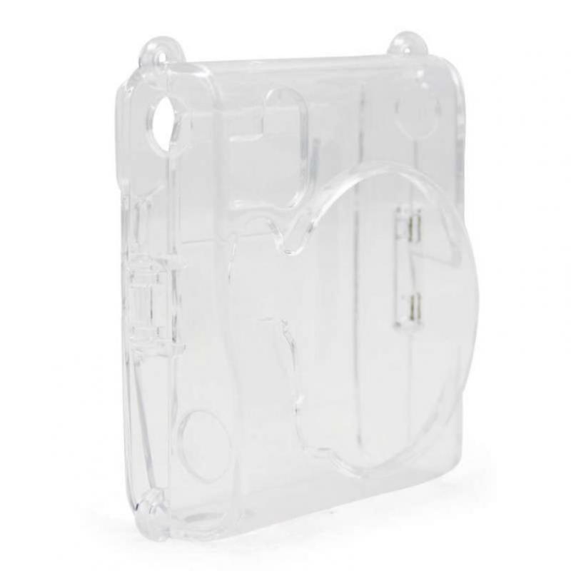 Cute Crystal Clear Hard Camera Case Cover with Strap for Fujifilm Instax Mini 90