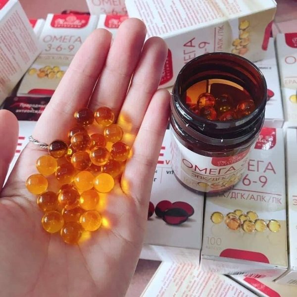 Lọ OMEGA 3 6 9 Nga Lọ 100 Viên