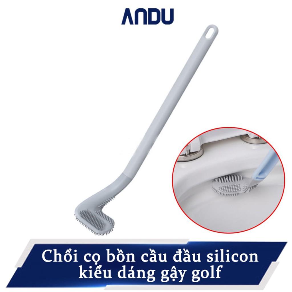 Chổi Cọ Bồn Cầu Thông Minh SILICON Cọ Chà Vệ Sinh TOILET Sạch Mọi Ngóc Ngách Bồn Cầu, Nhà Tắm