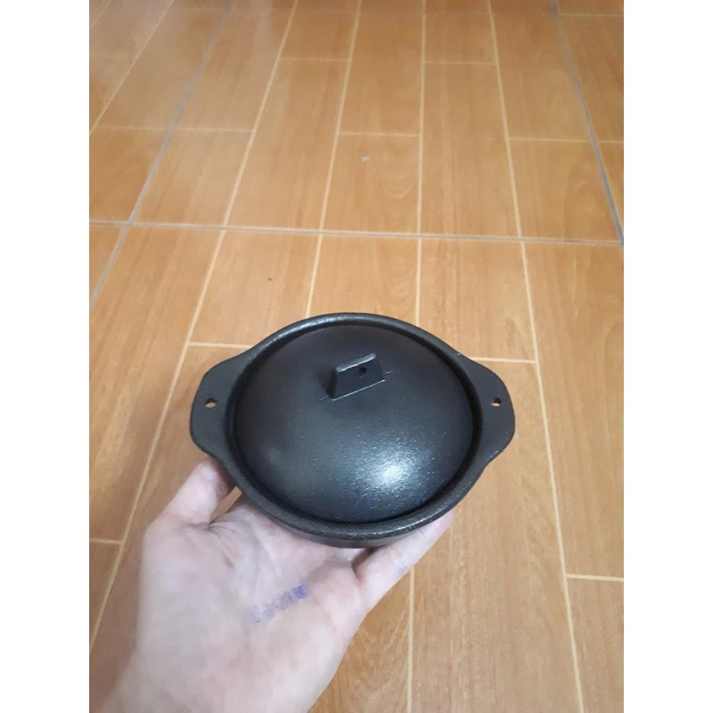 Nồi gang kho quẹt nhí, nấu mắm tép chưng thịt size 12cm