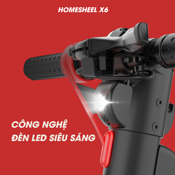 Xe Điện Scooter Gấp Gọn Thông Minh Homesheel Scooter X8