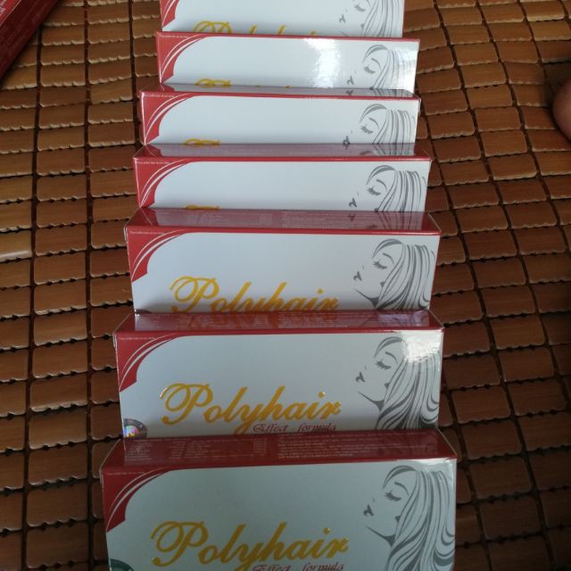 Viên uống mọc tóc POLYHAIR kích thích mọc tóc, giảm tóc gãy rụng