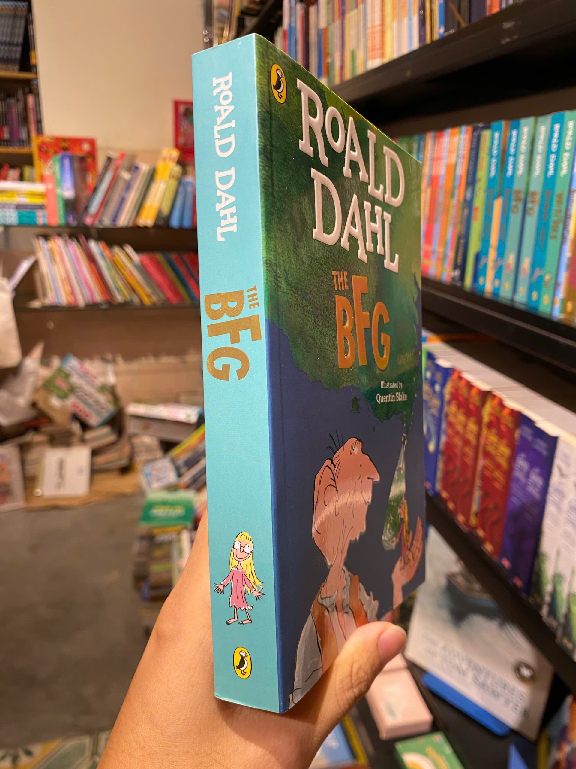Sách - The BFG by Roald Dahl | Fantasy / English Childrens Fiction / Sách Ngoại văn Trẻ em