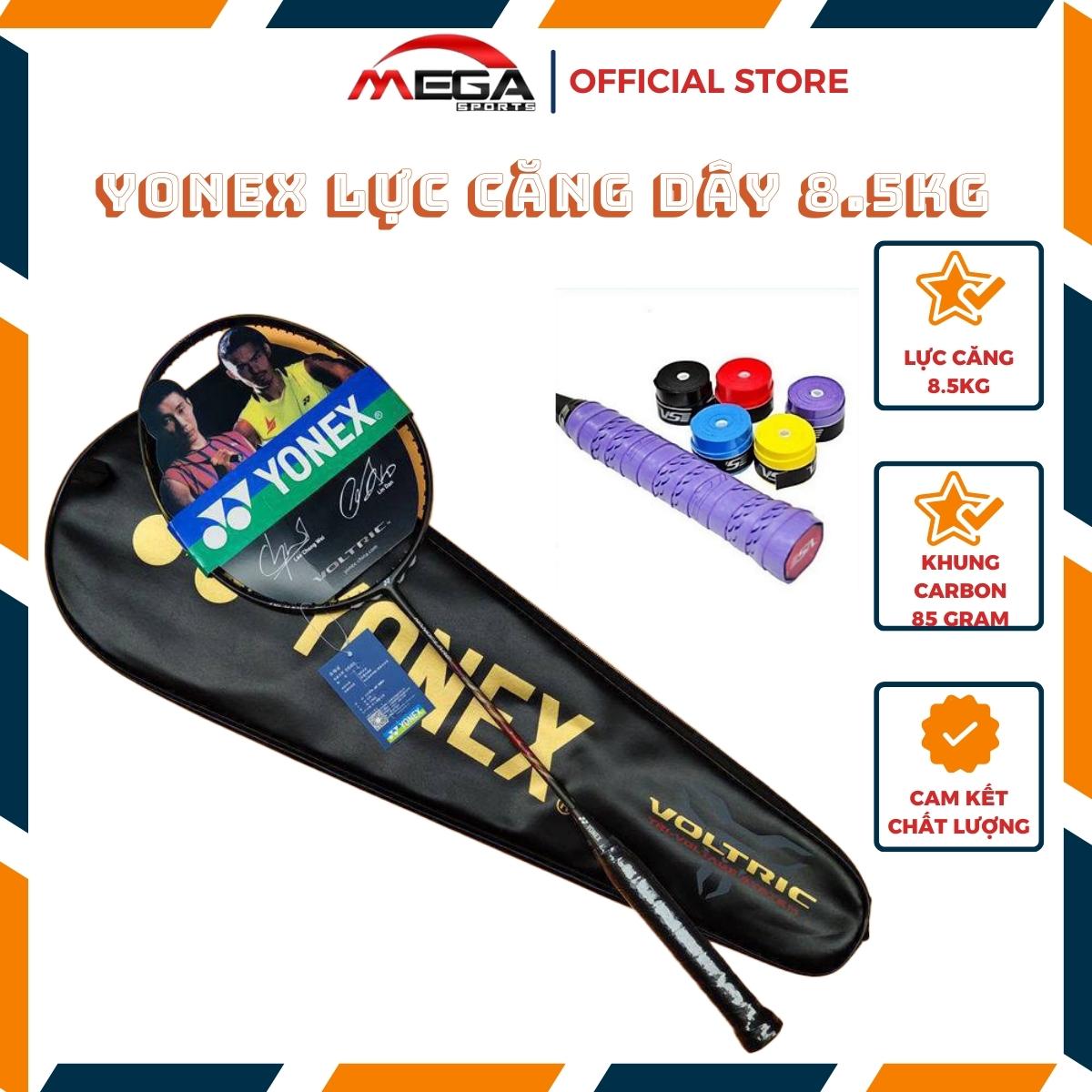 Vợt cầu lông Y0NEX giá rẻ cho người mới tập chơi, lực căng dây 8.5kg tặng bao vợt và quấn cán vợt (1 chiếc)
