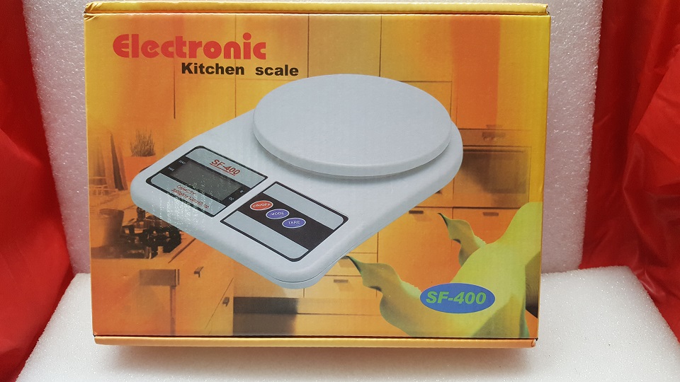 Cân điện tử để bàn Kitchen Scale SF-400, tải trọng tối đa 7Kg - Hàng chính hãng