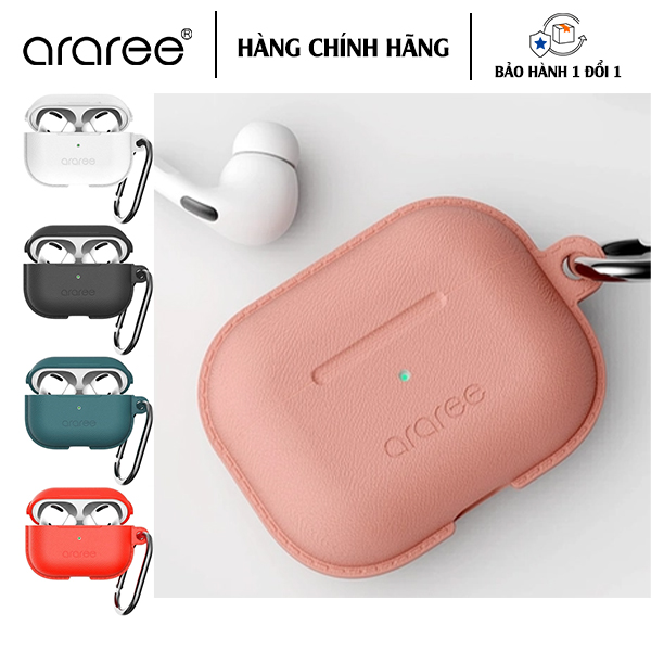 Ốp lưng đựng tai nghe dành cho AirPods Araree Nukin Pops/ Duple tránh trầy xước, sang trọng và khó bong tróc - Hàng chính hãng