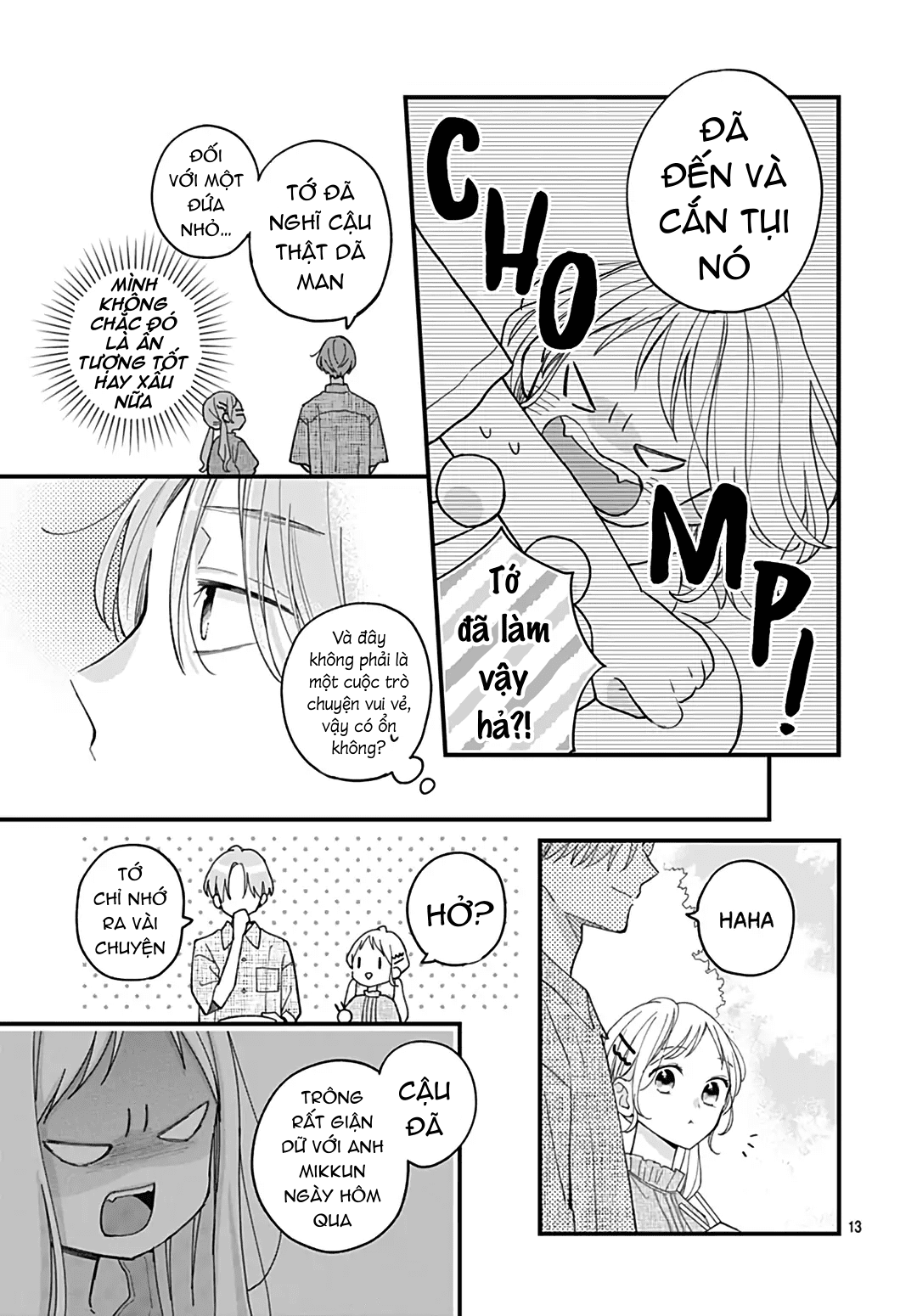 chuyện tình của ba người bạn thanh mai trúc mã chapter 8.1 17