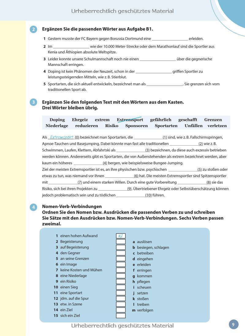 So geht's zu B2: Übungsbuch + MP3-CD: Vorbereitungskurs auf das Goethe-/ÖSD-Zertifikat B2