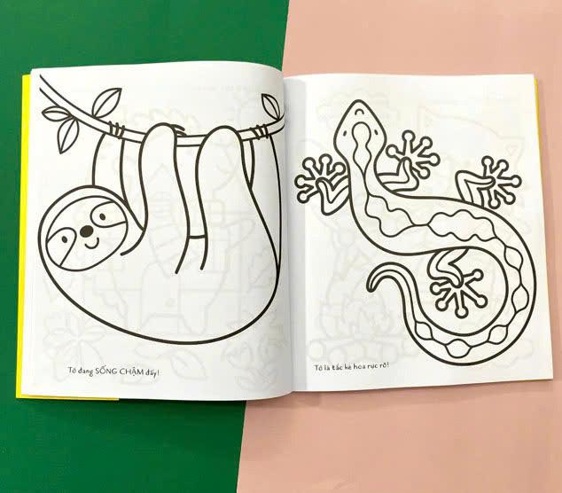 Sách - Cuốn Sách Tô Màu Đầu Tiên Của Tớ - Tô Màu Hạnh Phúc