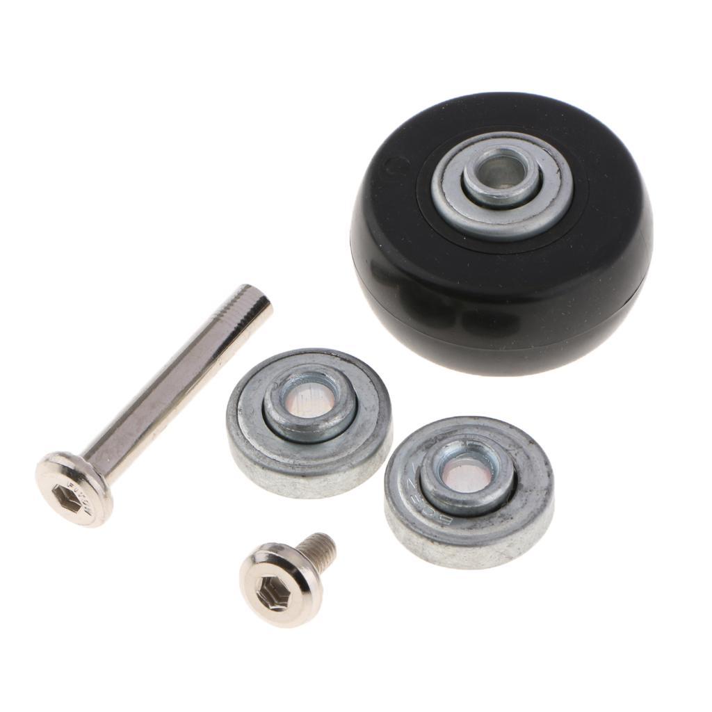 2X Durable Travel Luggage Suitcase Replacement Wheels and Axles Trolley Casters